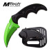 Tactical Karambit - Fixed Curved Blade -by MTech USA