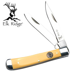 Folding 2 Bladed Trapper Gentleman's Knife