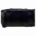 Genuine Mosaic Black Leather Duffel Bag