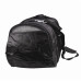 Genuine Mosaic Black Leather Duffel Bag