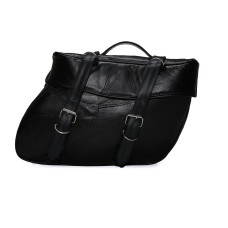 Twin Saddlebag Style Leather Motorcycle Bags