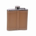 6 Oz. Genuine Leather Hip Flask Holder