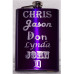 Engraved Electric Purple Hip Flask