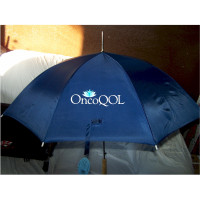 Promotional Custom Print Navy Blue Umbrella