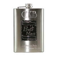 Custom Engraved Best Man Wedding Flasks Custom Engraved Best Man Wedding Flasks