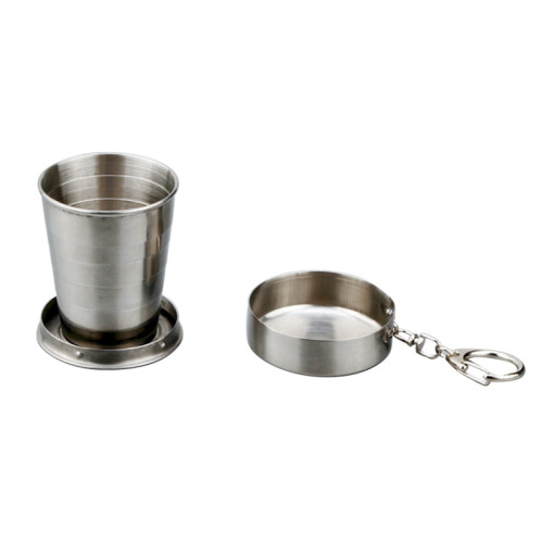 Steel Collapsible Metal Cups Wholesale at CKB - Buy Folding Travel Cups  Online