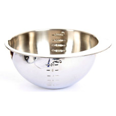 Heavy-Gauge Stainless Steel Measuring Bowl (10.5 cup)