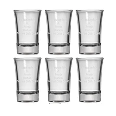 Shot Glasses - 6 pack - Personalized