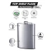 12oz Personalized Engraved Custom Hip Flask