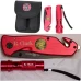 Firefighter Survival Knife and Flashlight Set