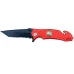 Fire Fighter Folding Knife with 3" Steel Blade